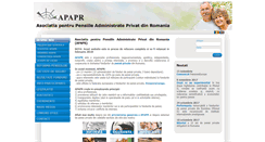 Desktop Screenshot of apapr.ro